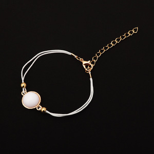 Fashion Charm Bracelets Set Women's Alloy Gold Plated Heart Turtle <b>Crab</b> Beaded Bohemia Style Gift Jewelry - Product Image 3