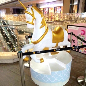 Statue de Cheval <span class=keywords><strong>dor</strong></span>é, décoration artistique personnalisée, 1 pièce - Product Image 5