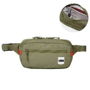 Vendita calda di forma personalizzata Unisex Casual Sport marsupio personalizzabile in Nylon Hip Bag con cerniera per uso quotidiano all'aperto borsa a tracolla - Product Image 2