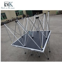 Scène de concert pliable en aluminium de haute qualité, portable, à forte capacité de charge, pour événements en plein air
