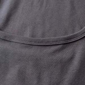 Camiseta corta sin mangas informal deportiva fresca de verano de alta calidad personalizada al por mayor, camiseta sin mangas con hombros descubiertos y cuello cuadrado - Product Image 3