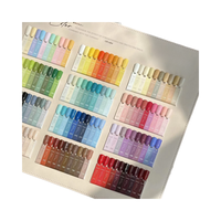 Fournitures professionnelles pour les ongles, DIY, mélange de couleurs, vernis gel à faire tremper, marque privée, longue durée, lampe UV/LED, ongles organiques en flacon