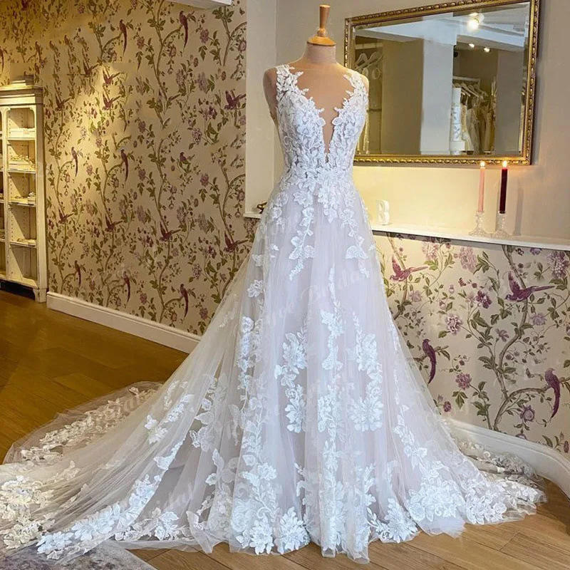 wedding gown lace top