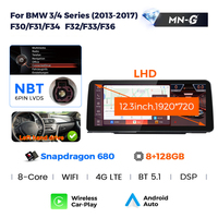 MEKEDE Snapdragon Android 13 écran tactile lecteur DVD stéréo Audio pour BMW série 3 F30 F31 NBT EVO radio gps navigation