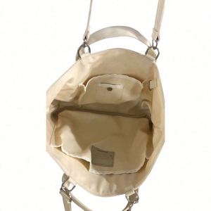 Grand sac fourre-tout en toile multi-poches pour femme, sac à bandoulière, pochette pour ordinateur portable, sac à main - Product Image 3