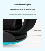 Bottes de soutien de cheville de rééducation professionnelle Double Airbag protecteur de pied en coton respirant pour Tendon d'Achille nouvelle cheville