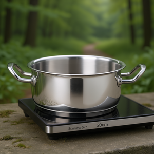 Casseruola Inox (20cm) MUSA Cromo lucido V320572CA20 - Product Image 3