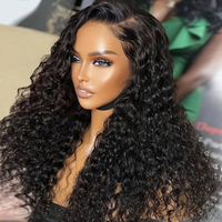 Wig Rambut Manusia Remy Keriting Dalam 4x4 Closure Wig 8-40 Inch, Lace HD Transparan, Kepadatan 150% 180% 250%, Sudah Di-perm dan Diwarnai