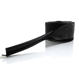 Funda Trenzada Expandible de Poliéster MST-BZ con Gancho y Bucle, Funda para Cables de PET, Organización de Cables de Tipo Abierto - Product Image 5