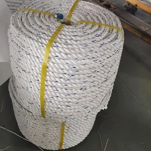 China Directly Supplied High Quality Low Price Polypropylene Plastic PP Rope With 3/4Strands 4-60mm Packaging High Tensile Rope