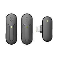 Microfono Wireless Omnidirezionale di Alta Qualità per Cellulare, DSLR, Video YouTube e Registrazione Vocale