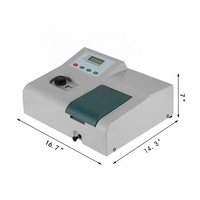 Spectrophotomètre de laboratoire IKEME 721 de paillasse, prix compétitif, spectromètre 350-1020 nm, photomètre, spectrophotomètre UV-Vis de laboratoire