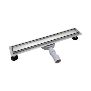 Haute qualité personnaliser couleur horizontale en acier inoxydable 304 canal de douche invisible linéaire salle de bain drain de sol - Product Image 1