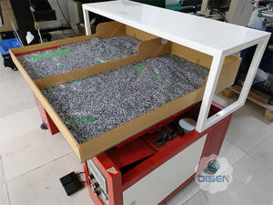 Máquina de colocación de pedrería automática para fabricación de pedrería, clasificación de perlas y remaches, prensado de tela y mesa para pedrería, con piezas para máquina de colocación de pedrería automática - Product Image 2