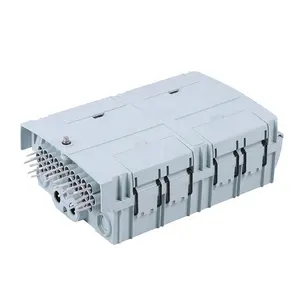 Produsen 24 core kotak terminal PLC Splitter SC adapter terminal kotak sambungan dudukan dinding manajemen serat ftth