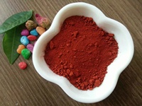 Pigments inorganiques Oxyde de fer rouge Fe2o3 Pigment de revêtement Peinture de ciment Pigments de cuir Colorant Finesse 0,4-20 µm