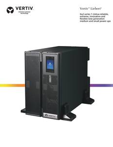 Vertiv Liebert APM160 50KVA 600KVA 400 В смарт-модуль UPS Online 3-фазный чистый синусоидальный Аккумулятор Источник бесперебойного питания - Product Image 6