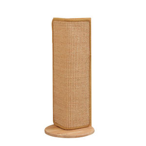 Tiragraffi Verticale per Gatti in Legno Massello Regolabile, Vendita all'Ingrosso, Protezione per Pareti e Divani, Non Perde Chips, in Sisal - Product Image 5