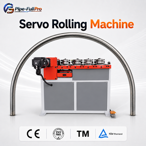 Máquina curvadora de tubos CNC de siete rodillos con alimentación servo para arcos de tubos de invernadero - Product Image 1
