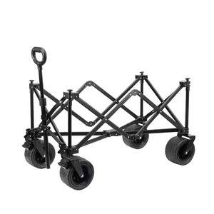 Chariot Portable chariot pliant poignée réglable plate-forme décrochage pratique pour outils OEM camping en plein air véhicule pique-nique - Product Image 6