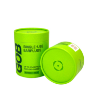 Couvercle cylindrique en carton écologique personnalisé pour parfum, huile essentielle, crème pour le visage - Emballage cadeau de détail, échantillon rapide, délai de livraison court