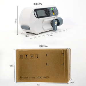 Inyector Automático Portátil, Bomba de Jeringa Electrónica para Infusión <span class=keywords><strong>Intravenosa</strong></span> Médica, Jeringa Autoinyectora Veterinaria - Product Image 6