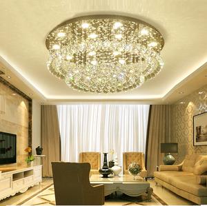 Lampadario a <span class=keywords><strong>Sfera</strong></span> a Tre Livelli con LED, Design a Spirale con Cristalli a Goccia di Pioggia - Product Image 6