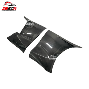 Guardabarros Lateral de Fibra de Carbono EVS para <span class=keywords><strong>Toyota</strong></span> <span class=keywords><strong>Supra</strong></span> A90 A91 <span class=keywords><strong>GR</strong></span> <span class=keywords><strong>MK5</strong></span> 2019+ - Product Image 2
