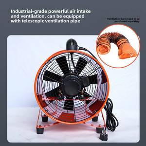 Kipas Aksial AC Listrik Portabel Efisiensi Tinggi 220V - Ventilasi & Pembuangan Udara Dalam Ruangan untuk Ruang Terbatas Industri - Product Image 4