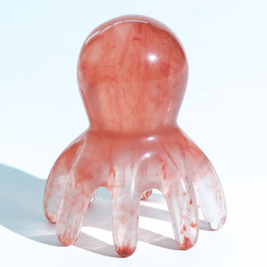 Logo personalizzato a forma di polpo massaggio alla testa per il cuoio capelluto collo spalla sollievo rilassamento profondo posteriore meridiano cuoio capelluto massaggio strumenti - Product Image 5