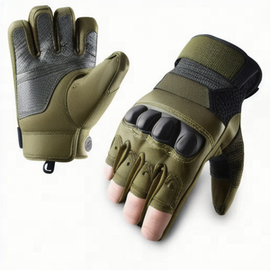 Guantes Tácticos de Medio Dedo para Hombre, Antideslizantes y Resistentes al Desgaste, para Deportes al Aire Libre, Entrenamiento Físico, Montañismo y Combate - Product Image 3