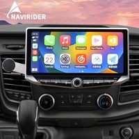Écran QLED Android 13 de 10,88 pouces pour Ford Transit T250 2022, autoradio stéréo, lecteur multimédia vidéo, GPS, navigation automatique CarPlay