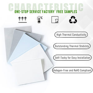 แผ่นรองกันความร้อนแบบกำหนดเองสำหรับ OEM แรงดันสูง 1-2.0 วัตต์/เมตร.คองลี่ แผ่นรองกันกระแทก แผ่นรองกันความร้อนไฟเบอร์กลาส ฉนวนกันความร้อนซิลิโคน แผ่นป้องกัน EMI - Product Image 3