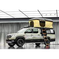 Véhicule de camping de luxe Mini Bus Voiture Rv Wuling Yuze Pickup Camping-car Camping-car Camion Camper Pour Pickup
