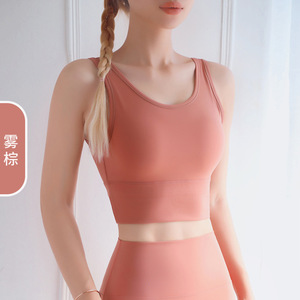 Sujetador deportivo personalizado de moda con cintura alta para correr a prueba de golpes Sujetador de yoga Fitness Tank Top Mujer - Product Image 6