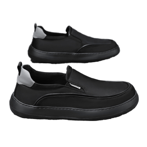 Mocasines de estilo de baloncesto para hombre de verano 2025, nuevos zapatos informales ultraligeros perezosos con suela gruesa, cómodos sin cordones - Product Image 6