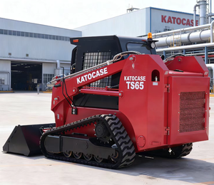 KATOCASE Diesel aangedreven compacte <span class=keywords><strong>track</strong></span> skid steer loader met korte draaicirkel, hydraulische pomp lager voor kas/fruitboomgaard - Product Image 1
