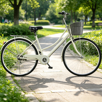 Bicicleta de Montaña para Mujer de 26 Pulgadas, Estilo Clásico, 21 Velocidades, Horquilla de Aleación de Aluminio, Frenos de Cable, Nueva, en Oferta