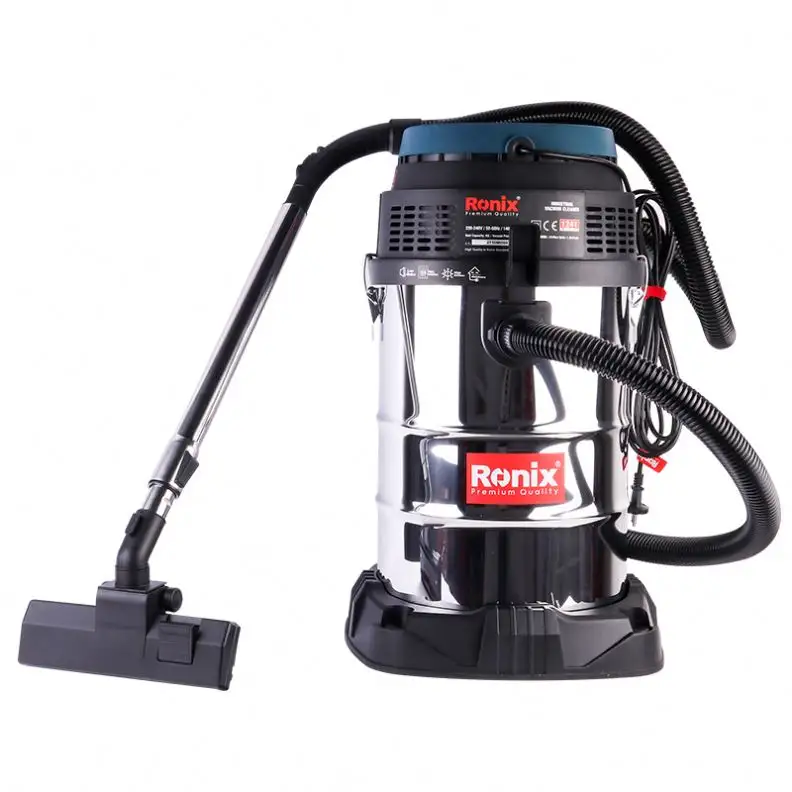 Atacado Ronix Modelo 1241 Molhado E Seco aspirador 40L 2200W Aspirador Industrial Portátil Profissional