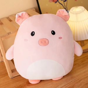 Squishy Chim cánh cụt lợn Thỏ Gấu trúc cua Kawaii Zoo động vật sang trọng gối mềm sang trọng tùy chỉnh búp bê - Product Image 5