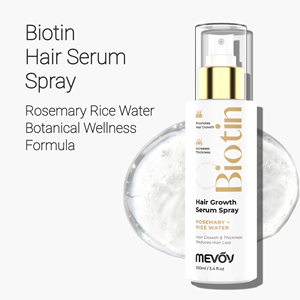 Sérum Capillaire Croissance Cheveux Biotine Marque Blanche Spray Romarin Eau de Riz Caféine Anti-Chute Épaississant Traitement du Cuir Chevelu OEM - Product Image 1