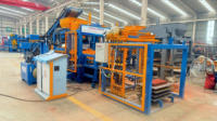 Machine à paver en béton QT4-15 automatique Machines de fabrication de blocs Afrique du Sud avec le prix le moins cher