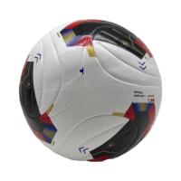 Ballon de football en PU thermocollé sans couture haute performance, style tournoi professionnel 2026, taille 5, avec logo personnalisé pour les matchs d'élite