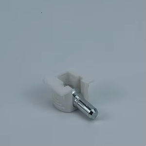 Soporte Oculto para Muebles, Conector Abatible para Estantes, Pasadores de Plástico Resistentes con Tornillo - Product Image 4