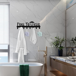 Ganchos para Toallas Personalizables Transfronterizos, Duraderos, Ganchos para Abrigos, Toalleros de Hierro, Fabricante de Toalleros de Arte, Venta al por Mayor - Product Image 2