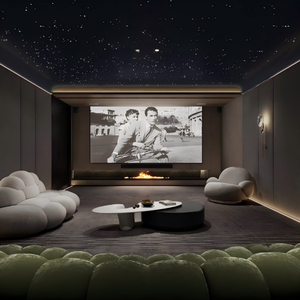 Tratamiento Acústico para Cine en Casa, Tapete <span class=keywords><strong>de</strong></span> Goma <span class=keywords><strong>de</strong></span> Butilo + Sistema Aislante <span class=keywords><strong>de</strong></span> Vibraciones, Insonorización Completa para Habitaciones, Listo para Instalar - Product Image 2