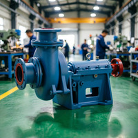 Bomba de Lodos de Gran Venta para Minería de Carbón, Maquinaria de Minería de 380V, Bomba de Lodos para Deshidratación de Escoria de Minería con Granulación y Salida de Fábrica