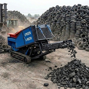Usine de broyage automatique industrielle d'alliages plastiques UPESEN |   Séparateur magnétique <span class=keywords><strong>à</strong></span> double arbre autopropulsé <span class=keywords><strong>à</strong></span> haute capacité - Product Image 5