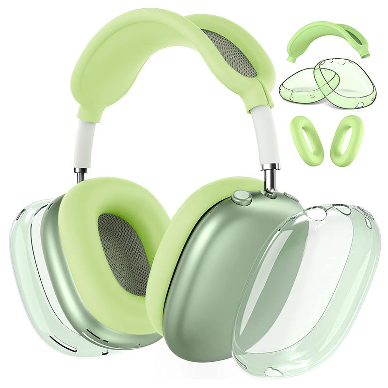 Verde transparente (Juego de 3 piezas de TPU)