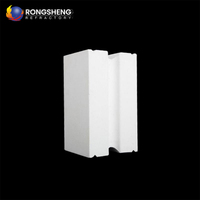 Brique réfractaire en silice fondue Rongsheng haute résistance 1800 ° Briques réfractaires en silice pour la réparation à chaud des fours à coke